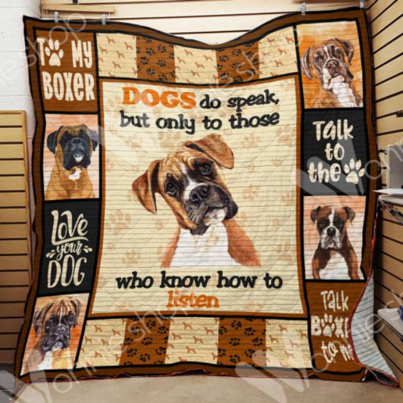 Boxer Dog Blanket DCB2101 71O49