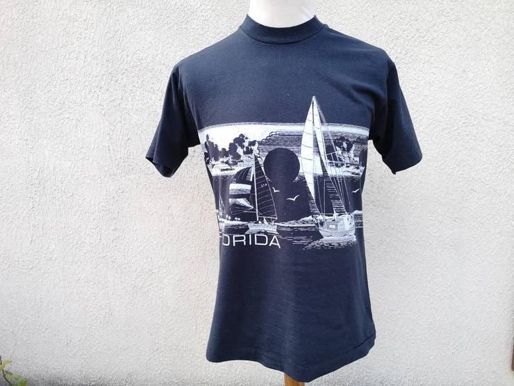 80S Vintage Souvenir Whirt From Florida Usa Shirt