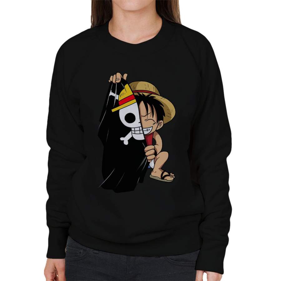 Monkey D Luffy Flag One Piece Women’s Sweatshirt