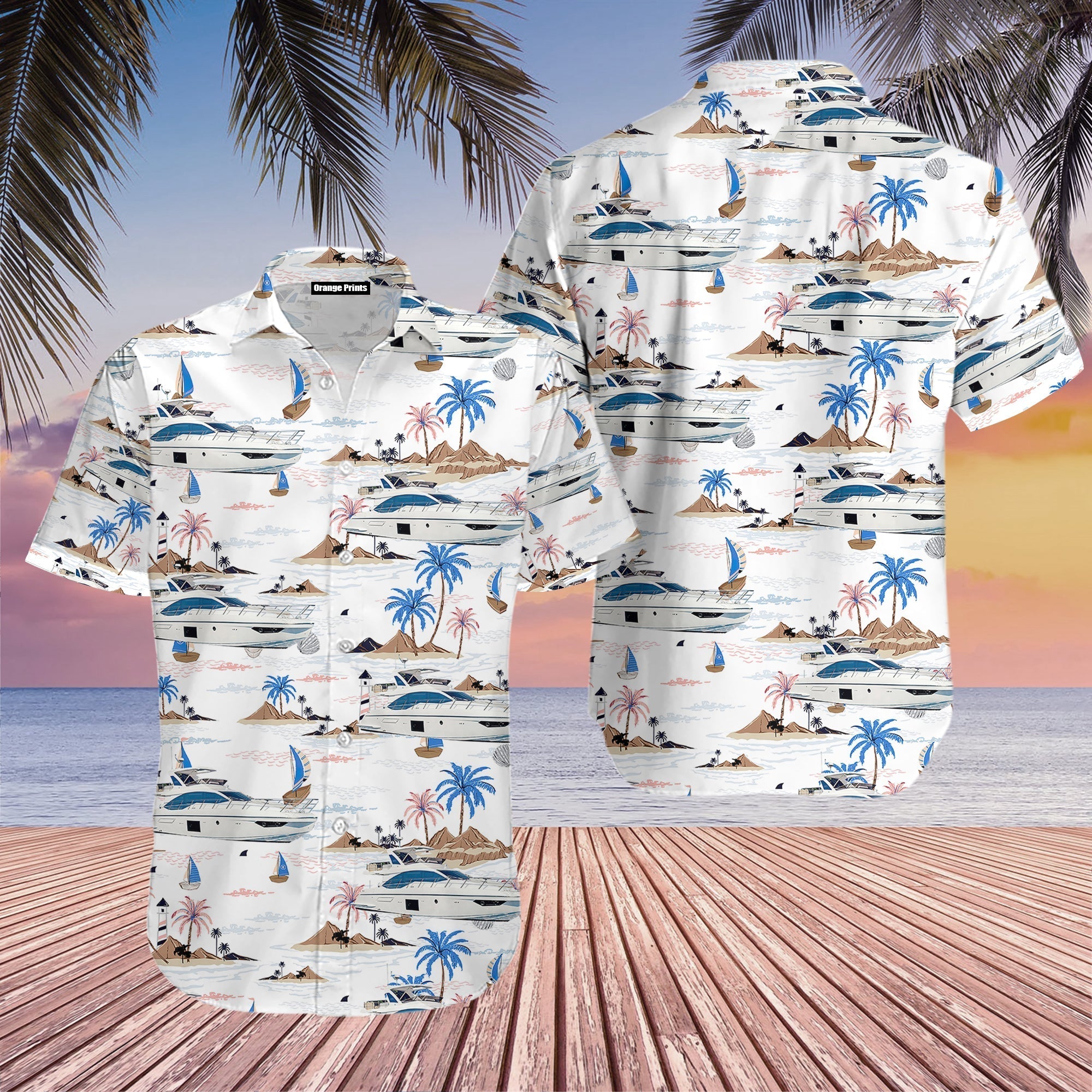 Azimut Yacht Usa Aloha Hawaii Shirts For Men Women Ha80236