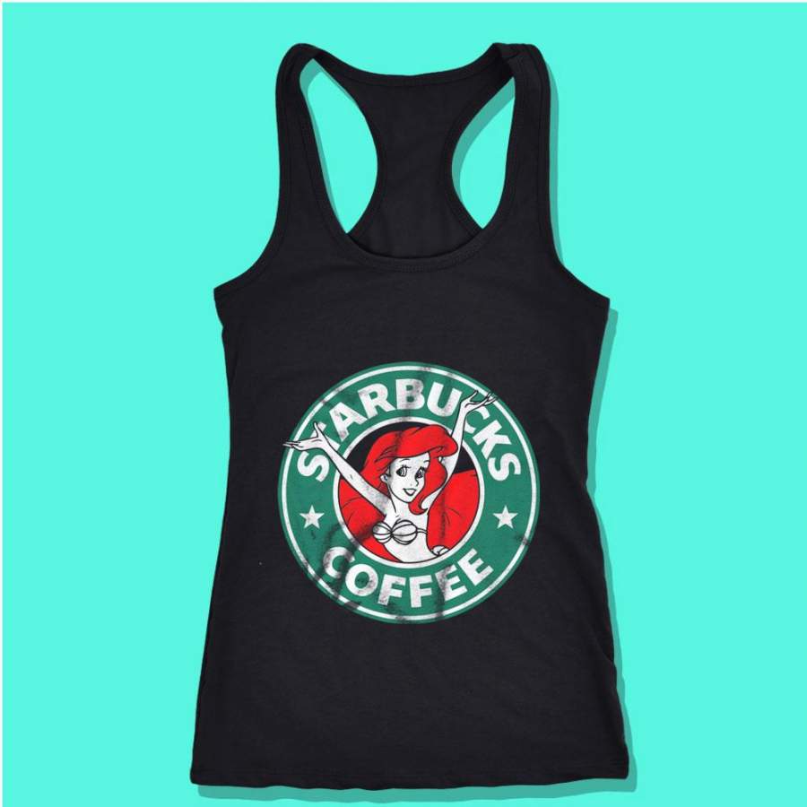 Ariel Starbucks Women’S Tank Top T-Shirt