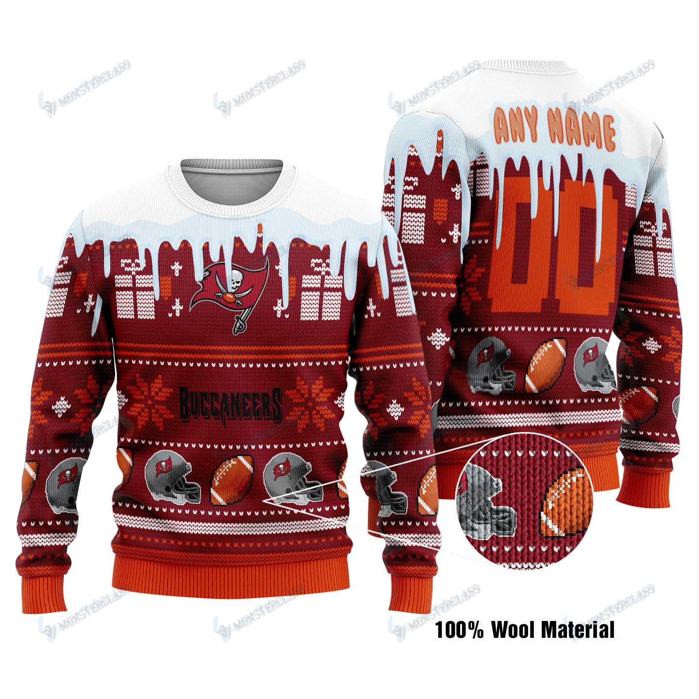 Tampa Bay Buccaneers Woolen Sweater 174