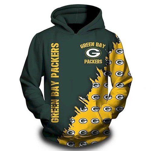 Green Bay Packers 33 Unisex 3D Hoodie Gift For Fans