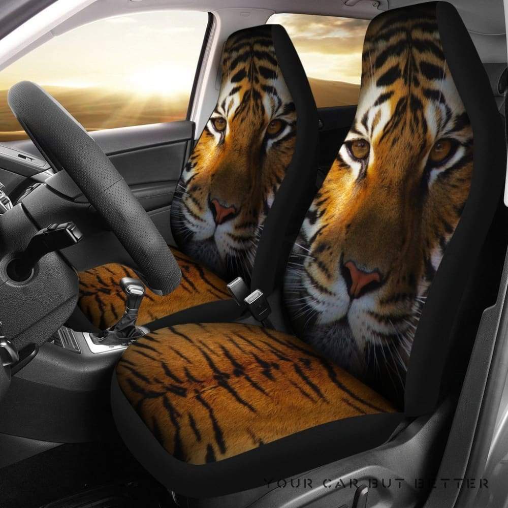 Tiger With Yellow Eyes Tiger Car Seat Covers Lt04 205621