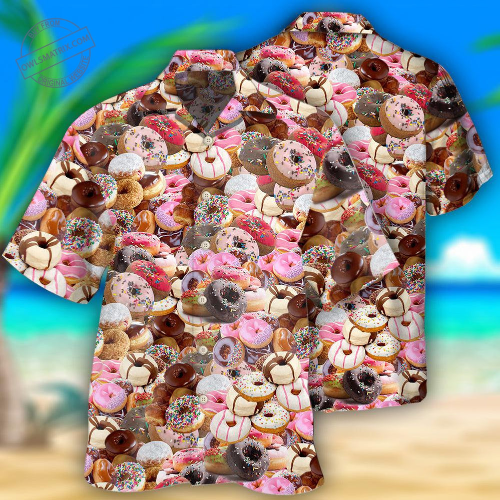 Colorful Donut Cream Hawaii Shirt Ha26485