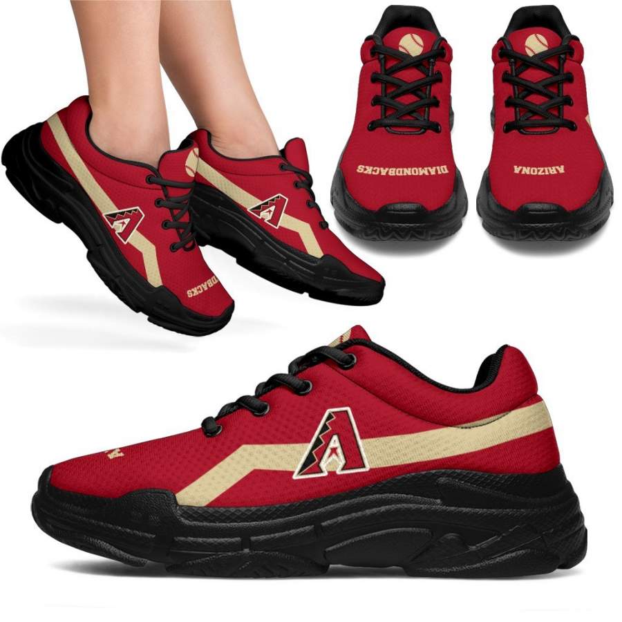 Edition Chunky Sneakers With Line Arizona Diamondbacks Shoes