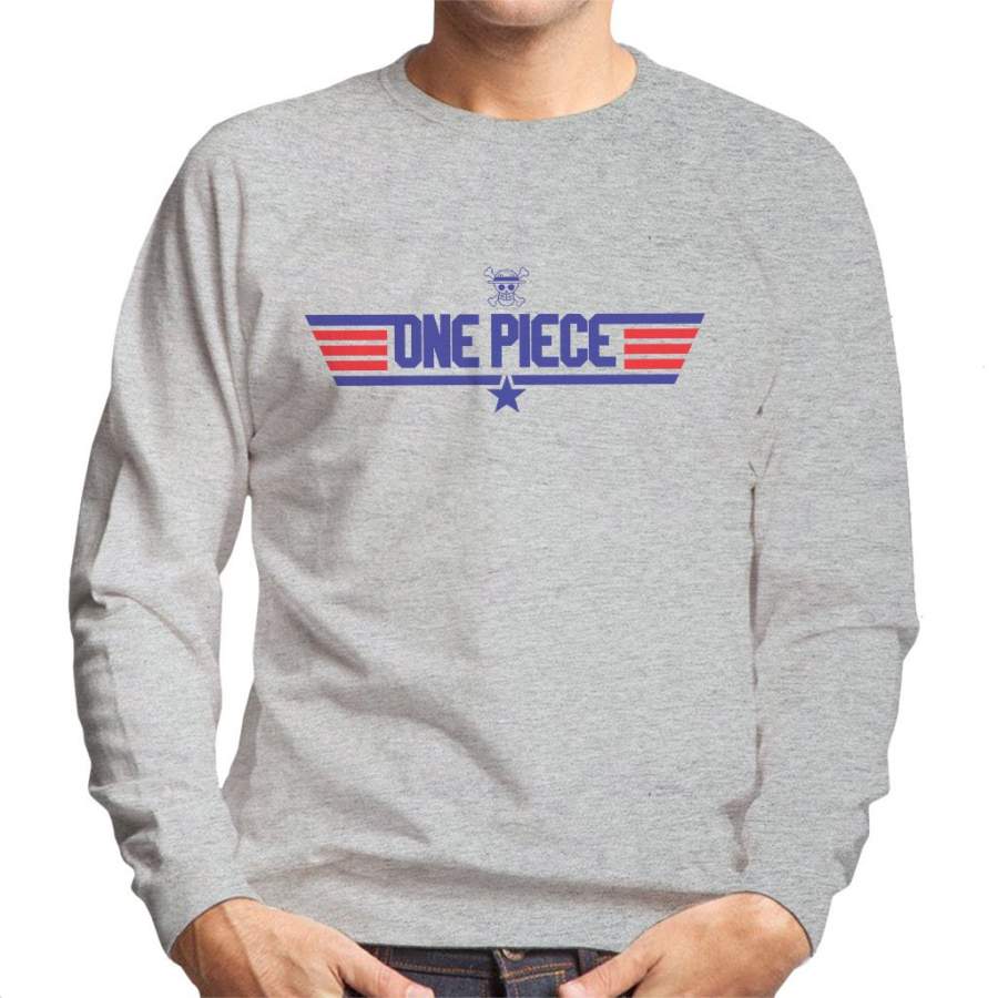 One Piece Top Gun Logo Men’s Sweatshirt