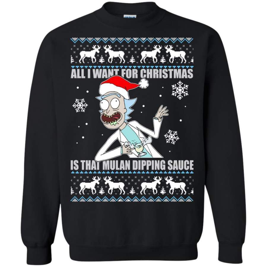 All I Want For Christmas Is Thai Mulan Dipping Sauce Sweater