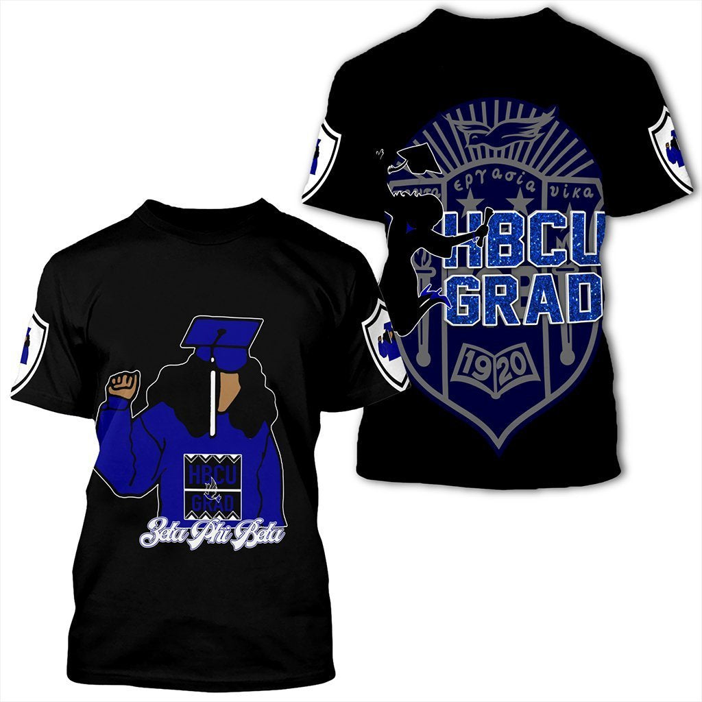 Greek Life T-Shirt – Zeta Phi Beta Hbcu Style T-Shirt J09