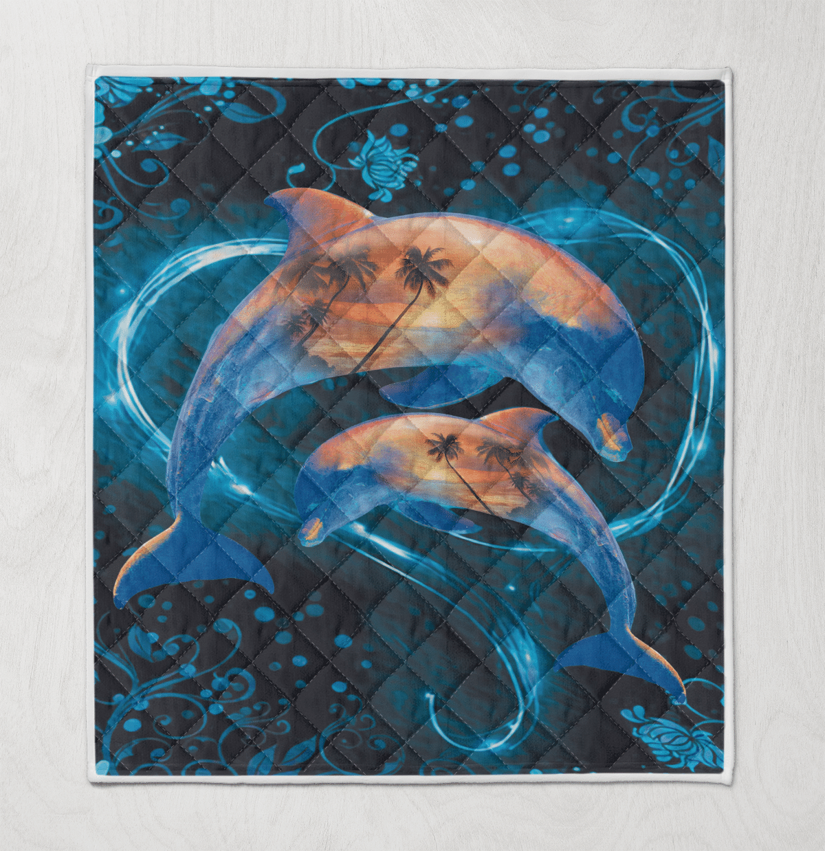 Dolphin FUCT0310 Quilt Blanket