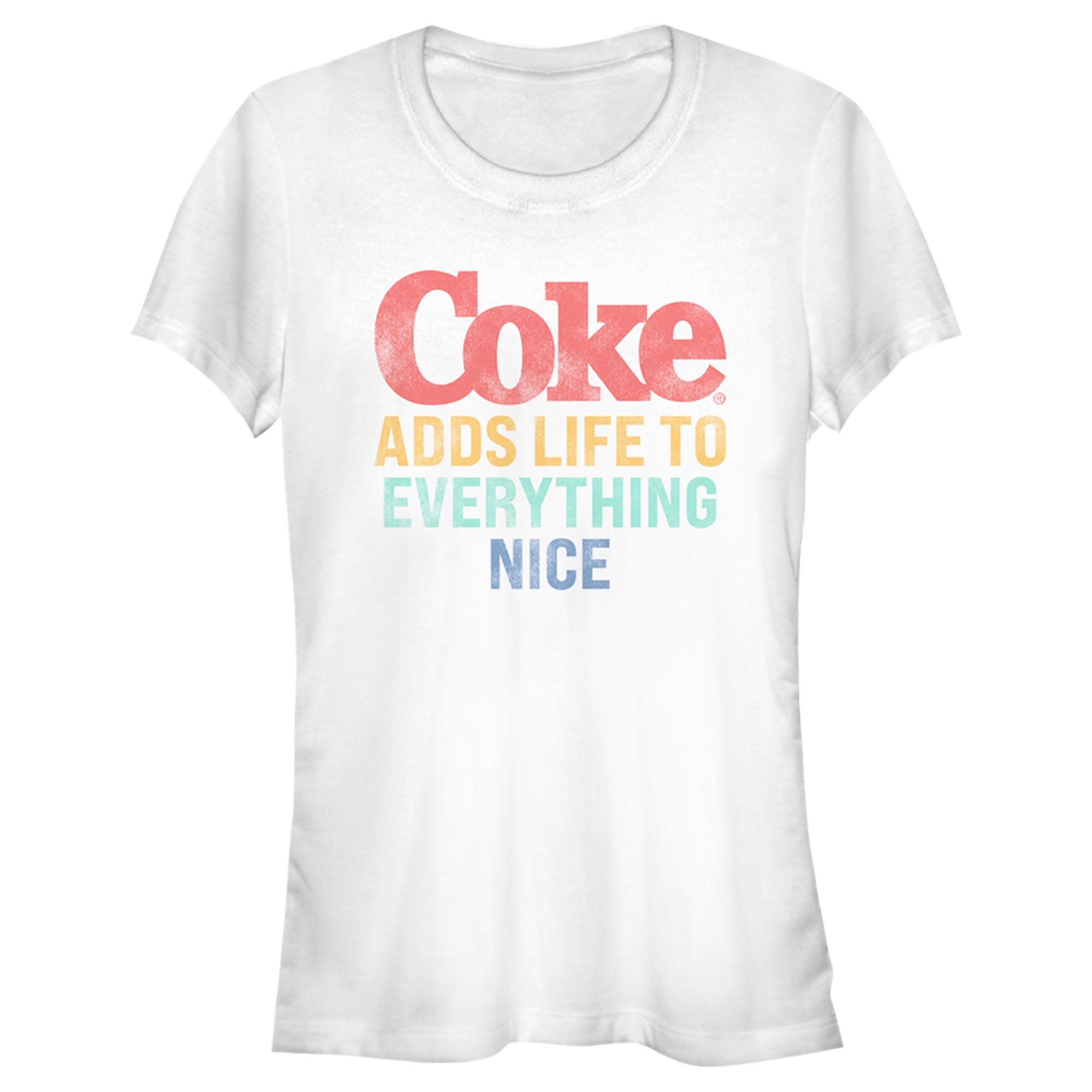 Coca Cola Junior’S Unity Adds Life To Everything Nice Logo  T-Shirt