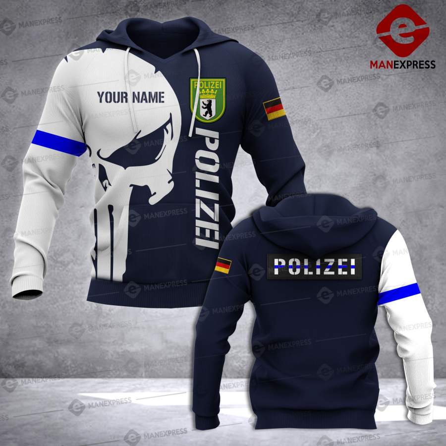 VH CUSTOMIZE BERLIN Polizei Police 0804 – 3D ALL OVER PRINT