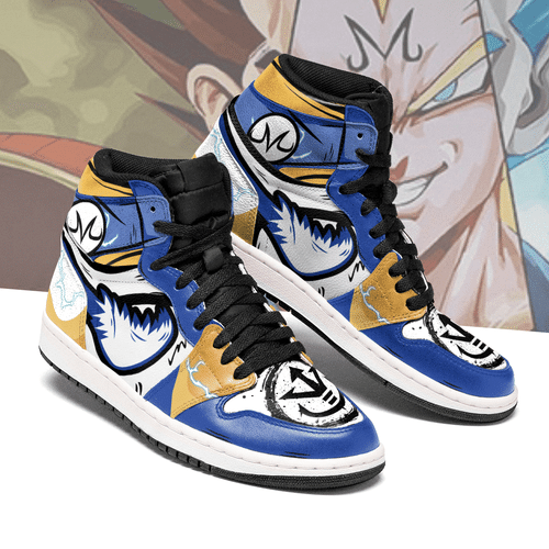 Vegeta Dragon Ball Z Sneakers Air Jordan Sneakers Jordan Sneaker