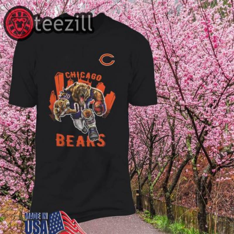 Mean Game Face Chicago Bears Tshirt