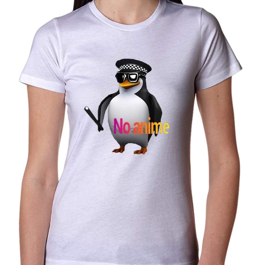 No Anime Penguin Women T-Shirt