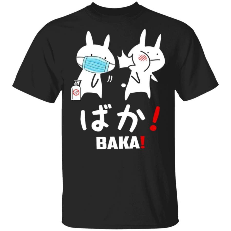 Anime Baka Rabbit Slap Japanese Funny Quarantine shirts