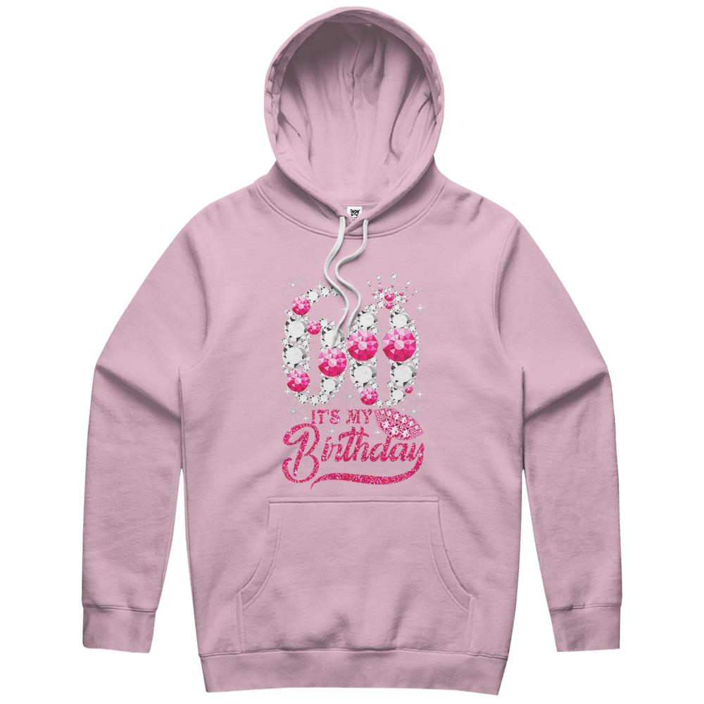It’S My 60Th Birthday Queen 60 Years Old Shoes Crown Diamond Hoodie ...