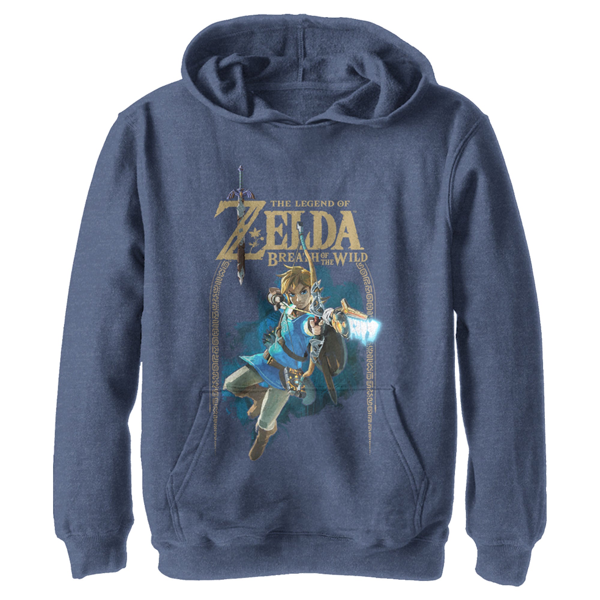 Boy’S Nintendo Legend Of Zelda Breath Of The Wild Arch Pull Over Hoodie