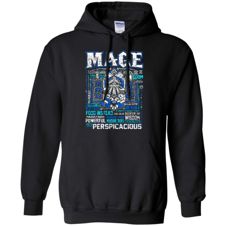 AGR World Of Warcraft Mage Powerful And Perspicacious Hoodie