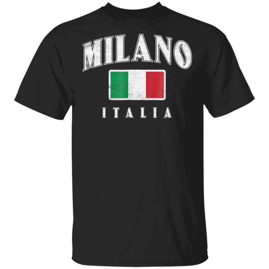 Vintage Milano Italy – Italian Souvenir Milan Italia T-Shirt