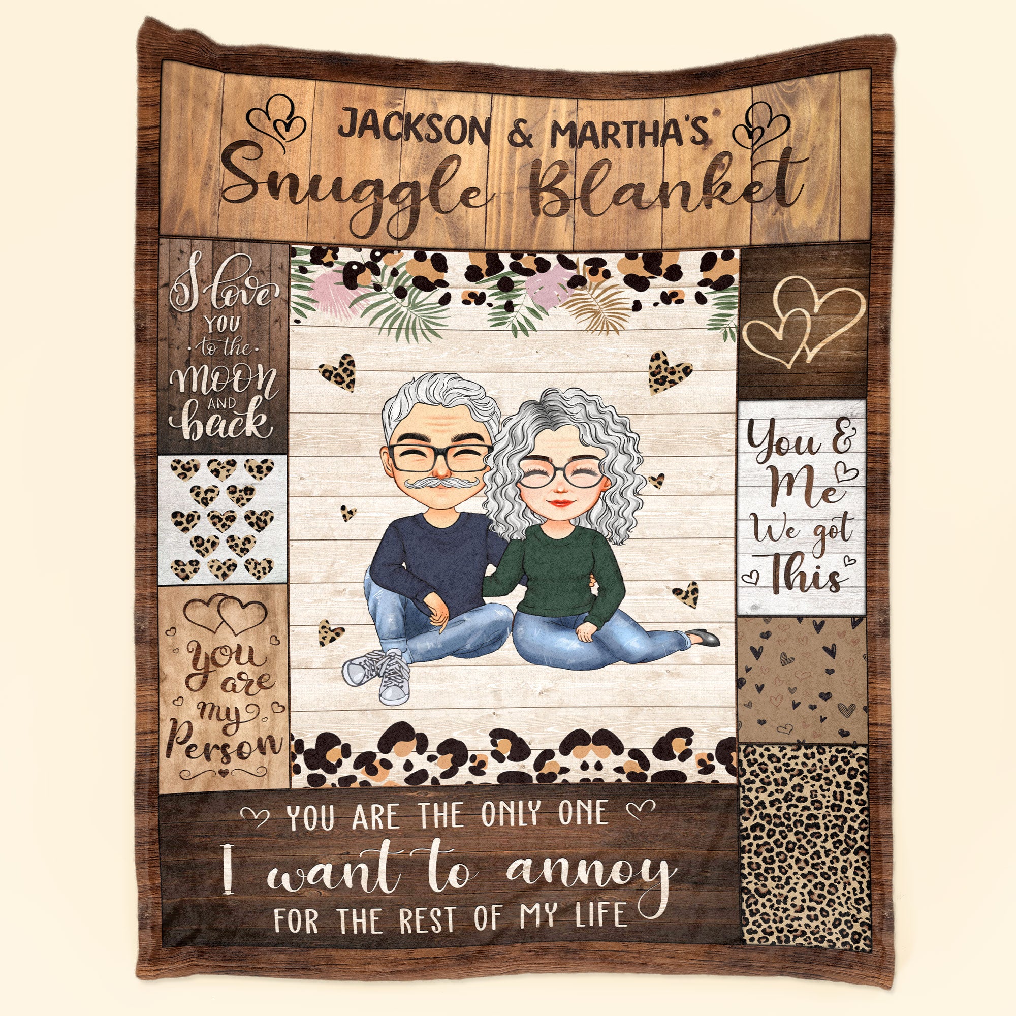 Our Snuggle Blanket – Personalized Blanket