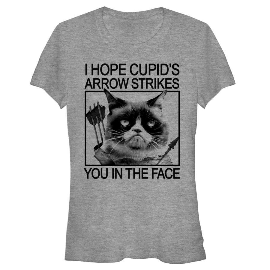 Grumpy Cat Junior’s Valentine’s Hope Cupid’s Arrow T-Shirt