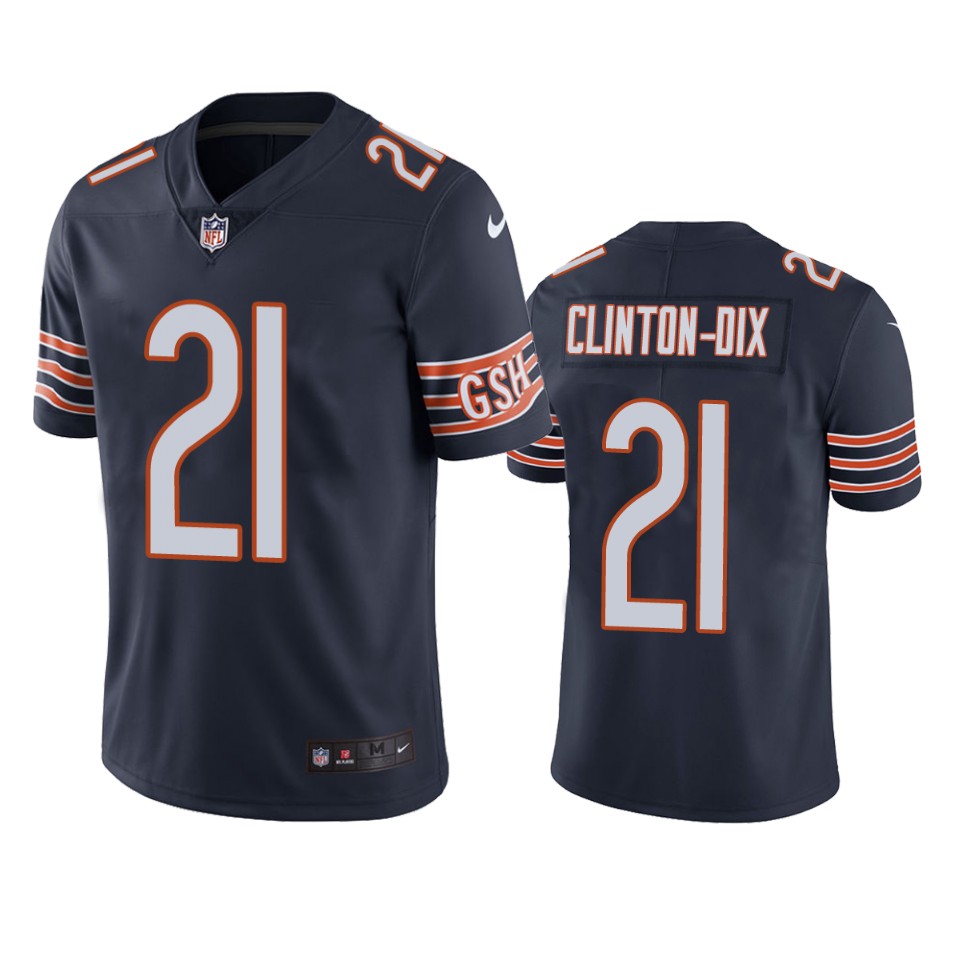 Chicago Bears #21 Haha Clinton-dix Navy Vapor Untouchable Limited Jersey – Mens