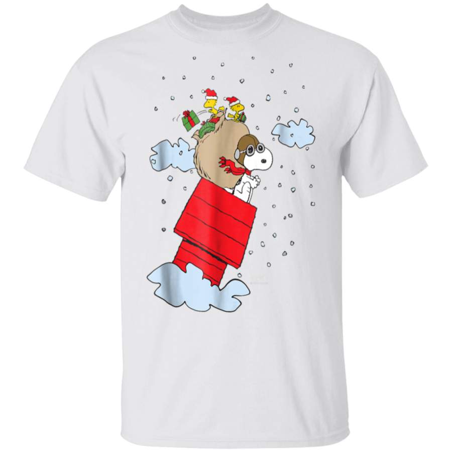 Peanuts Snoopy Holiday Flying Ace T-Shirt