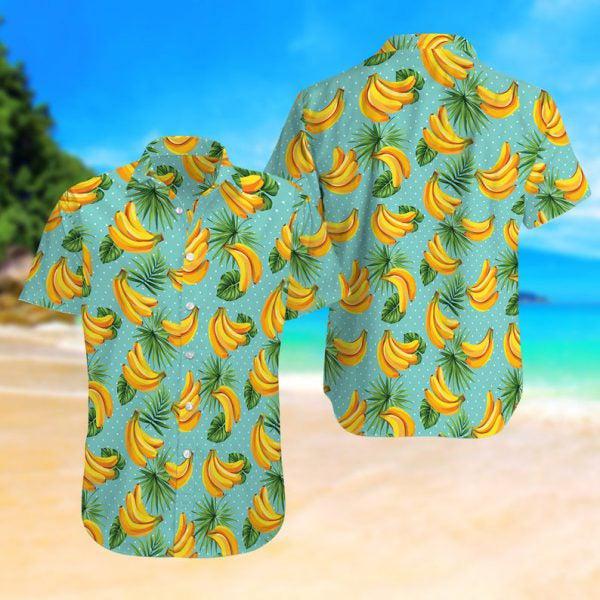 Summer Time Banana Tropical Hawaii Shirt For Men Women Ha90578