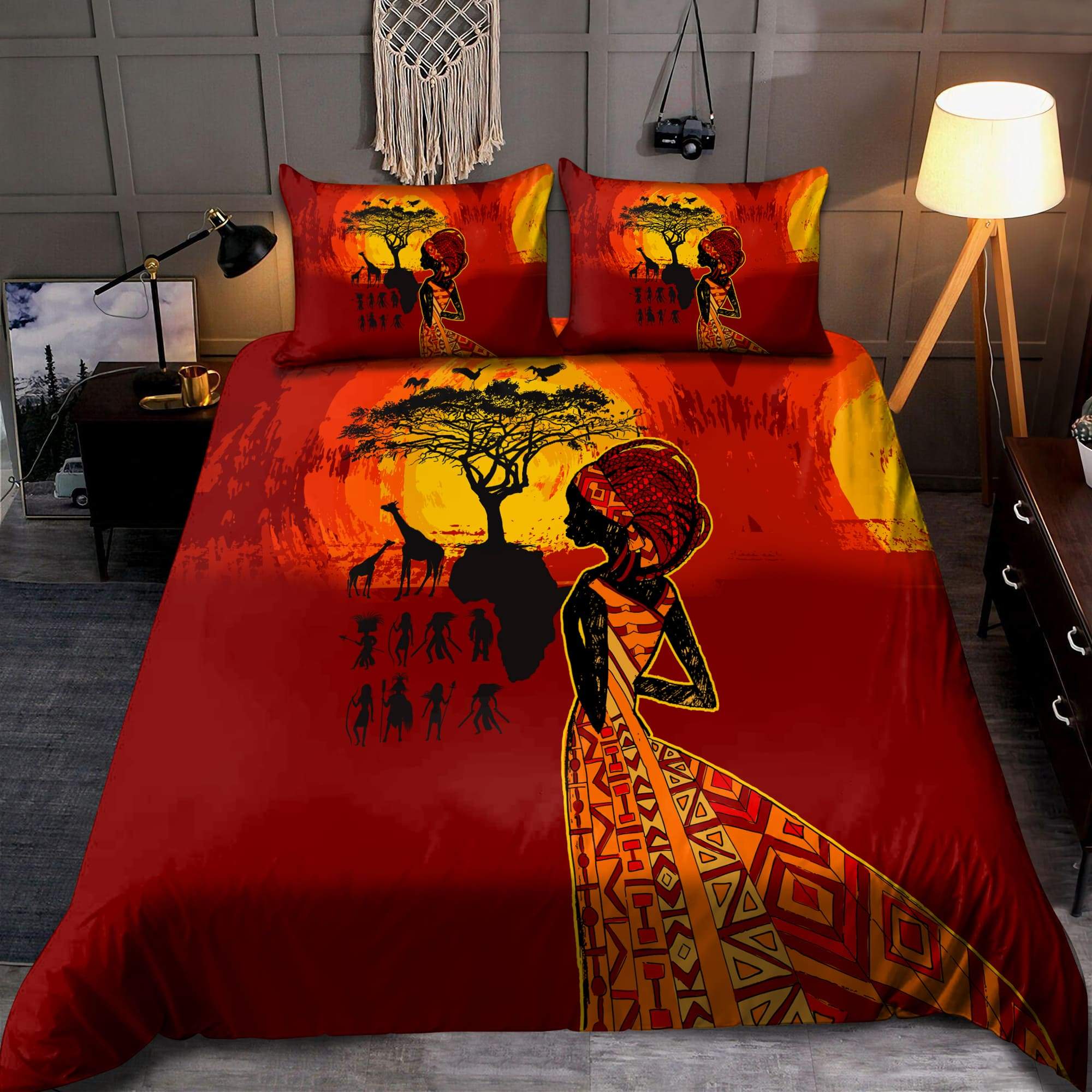 Tmarc Tee African Land Bedding Set Tn Hht24042106.S1