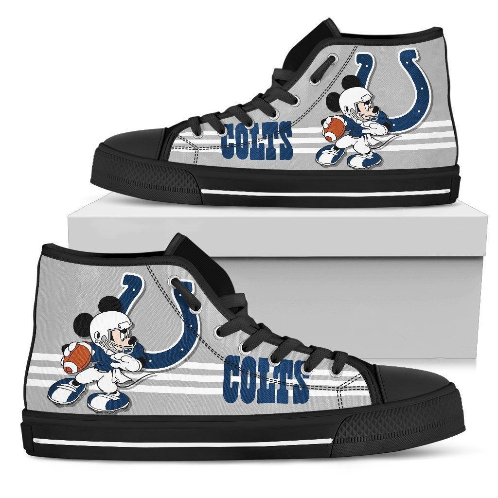 Indianapolis Colts Sneakers High Top Shoes Fan Gift Pt19