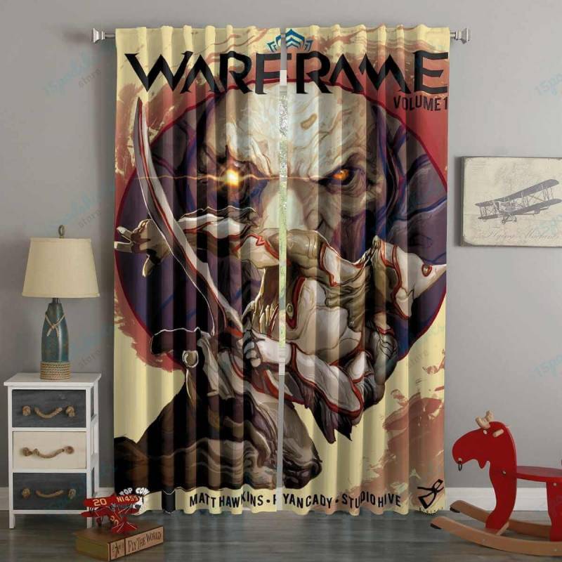 3D Printed Warframe Style Custom Living Room Curtains