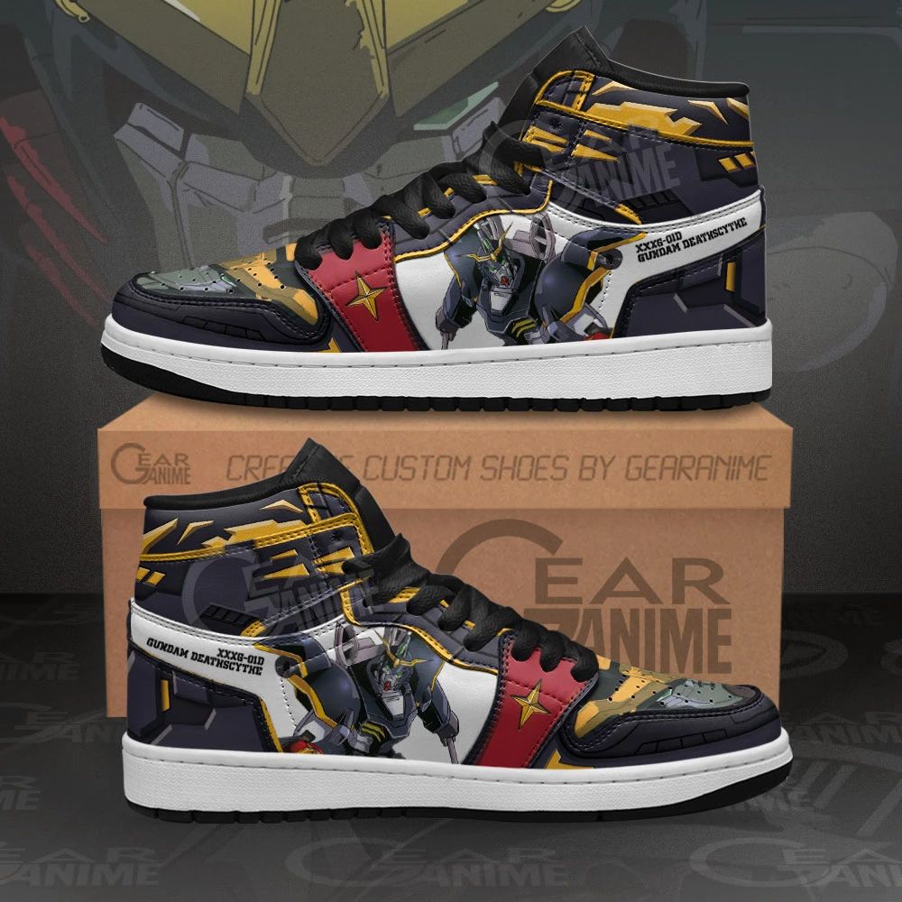 Xxxg-01D Gundam Deathscythe Sneakers Custom Anime Gundam Shoes Unisex Men Women