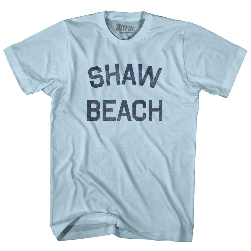 West Virginia Shaw Beach Adult Cotton Vintage T-shirt