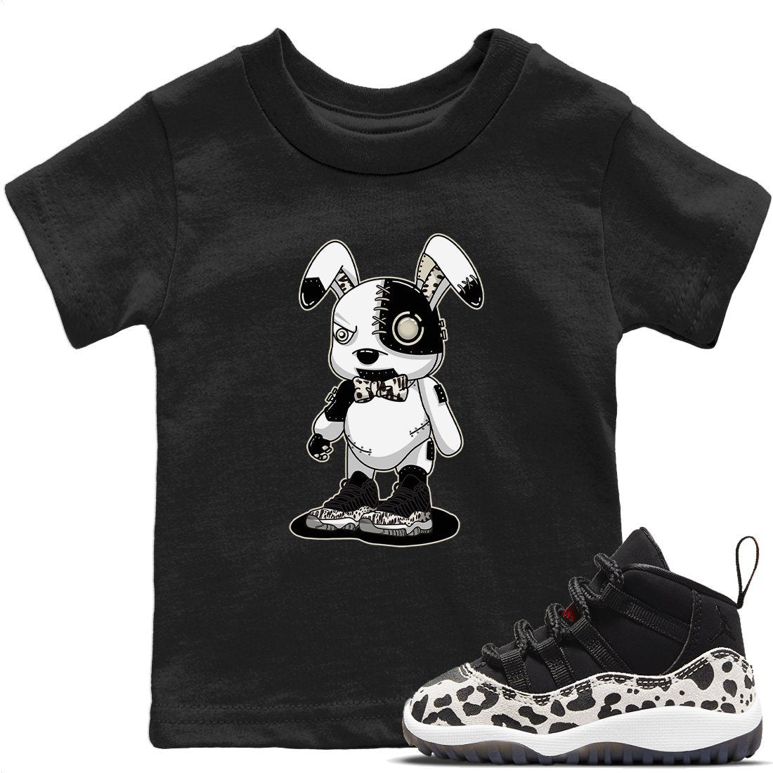 Cyborg Bunny T-Shirt – Air Jordan 11 Animal Instinct Baby & Youth