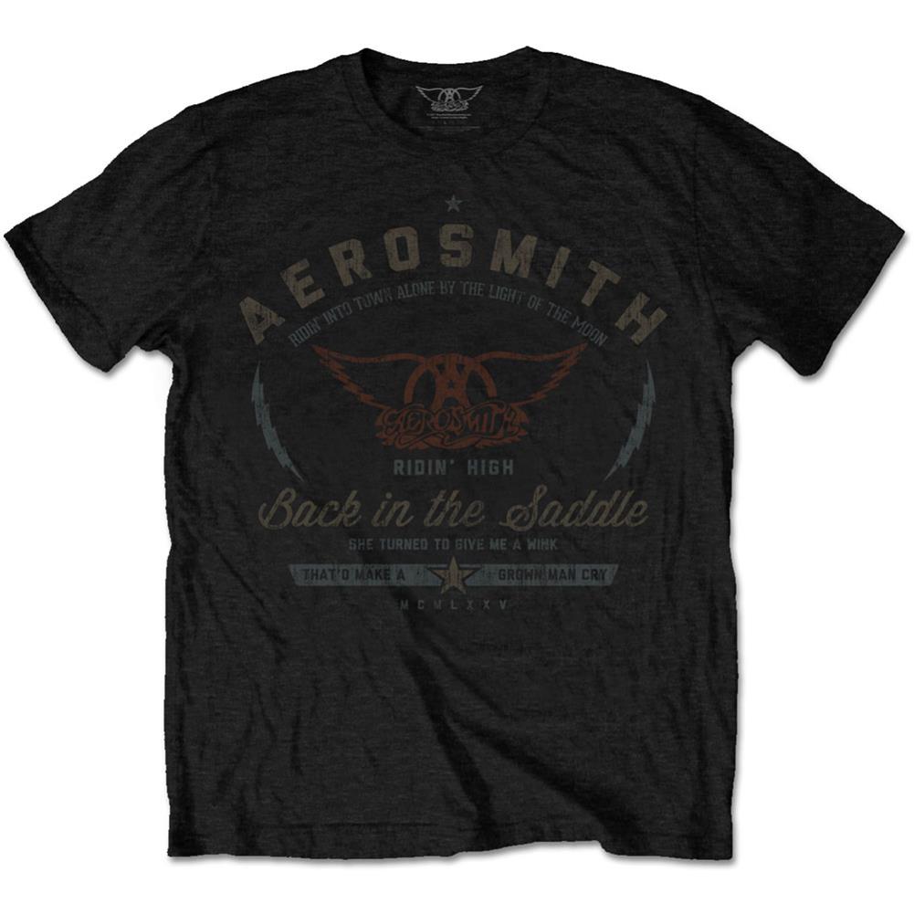 Aerosmith Back In The Saddle Unisex T-Shirt – Special Order