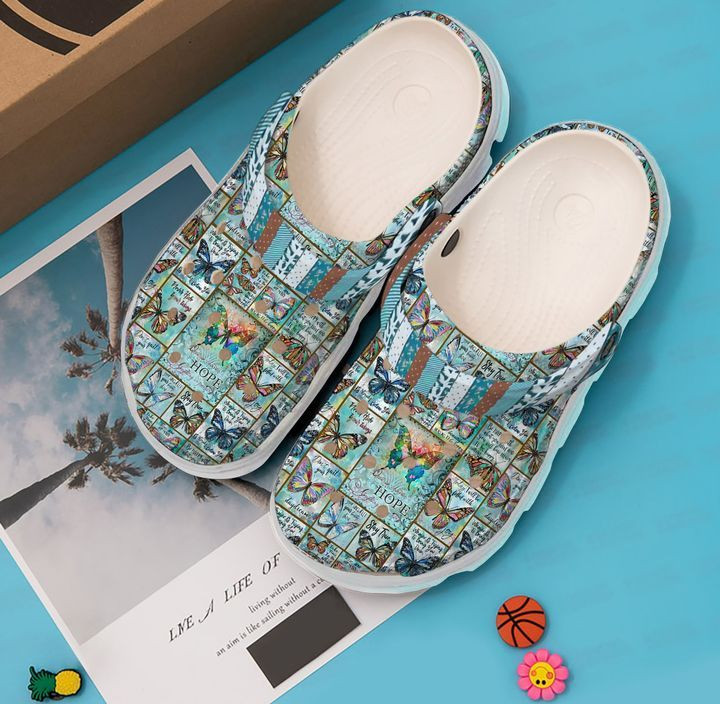 Butterfly Lover Crocs Crocband Clog Comfortable For Mens Womens Classic Clog Water Shoes
