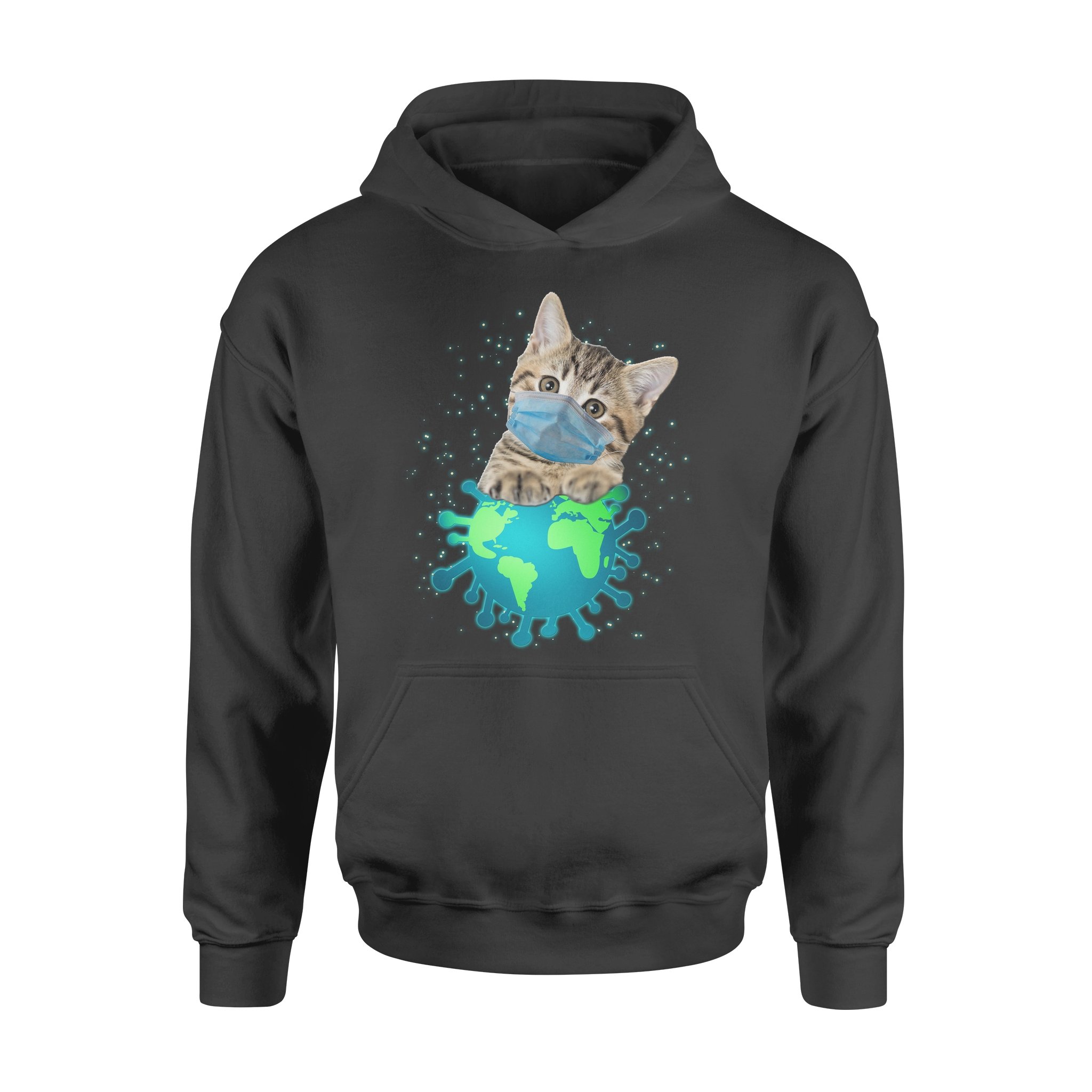 Cats in pandemic cute – Standard Hoodie