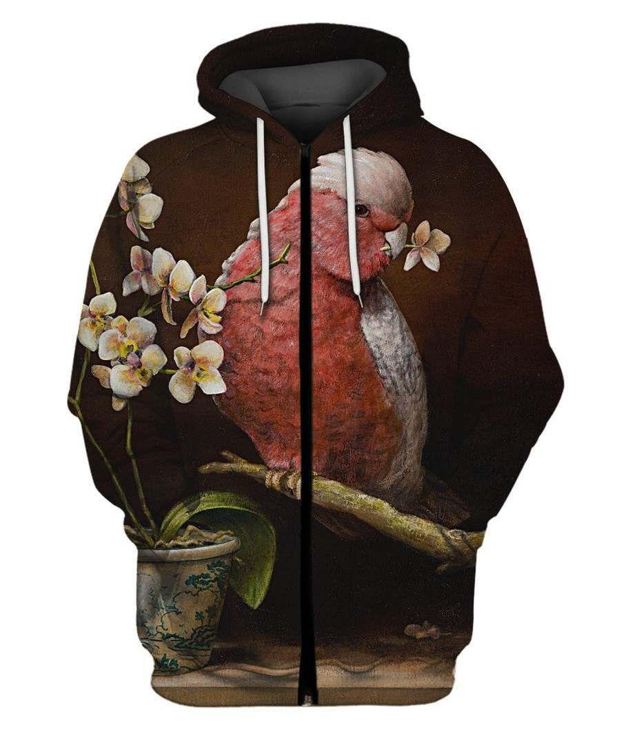 Parrots 3D Tee, Hoodie, Zip up, Sweatshirt #17