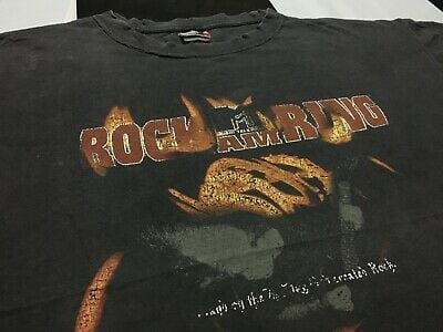 Vintage Mtv Shirt Rock Am Ring 2003   Metallica Iron Maiden 4727