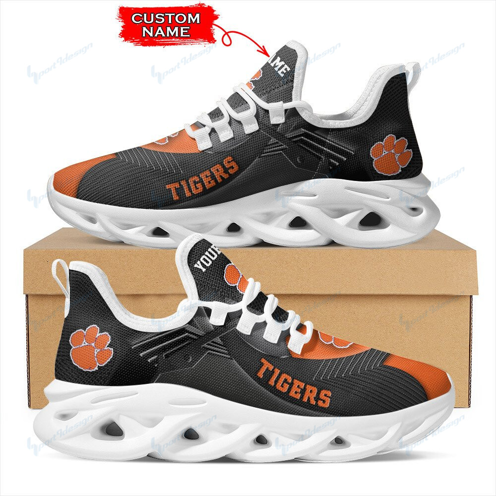 Clemson Tigers Personalized Yezy Running Sneakers 292