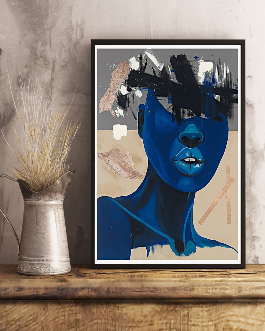 African – Black Art – Colorful African American Poster 1 Vertical Canvas And Poster | Wall Decor Visual Art