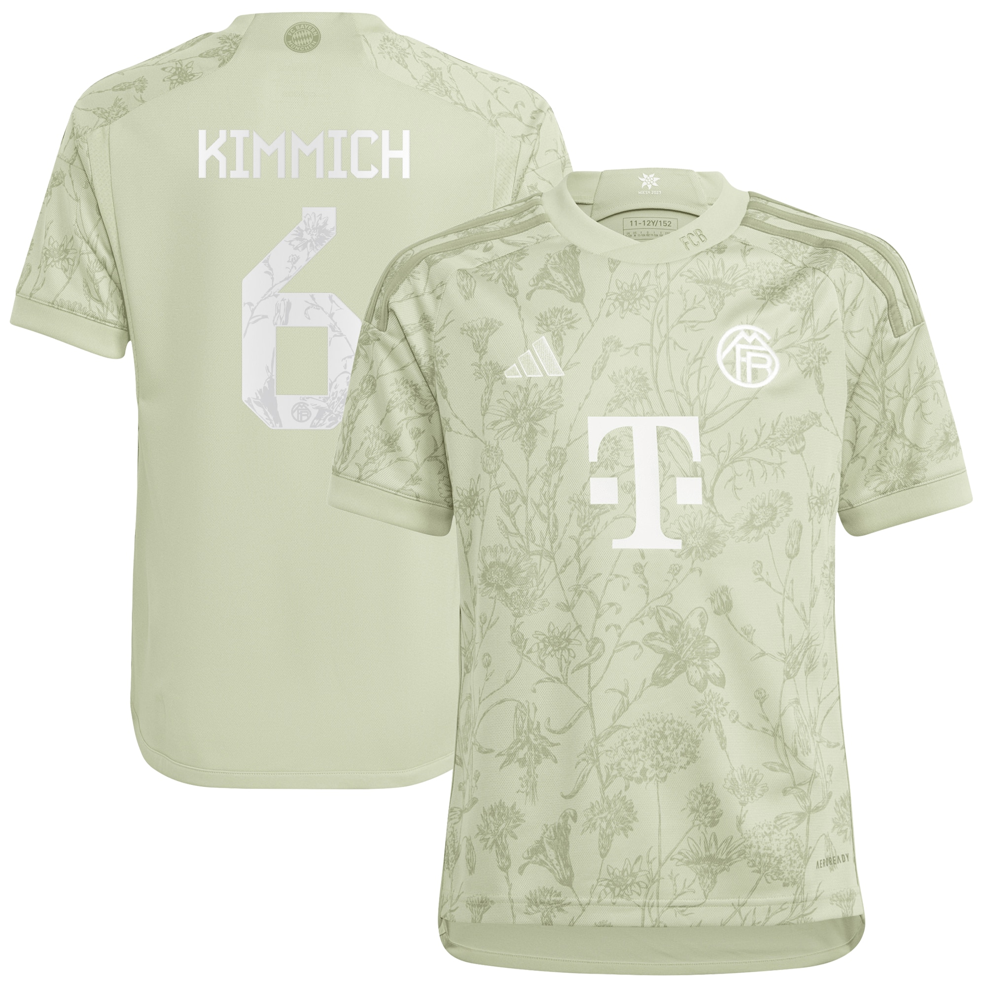 Joshua Kimmich Bayern Munich Youth 2023/24 Oktoberfest Replica Player Jersey – Green