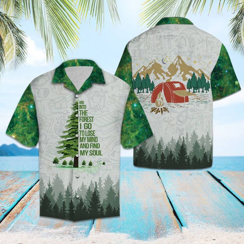 Into The Forest Hiking Hawaii Shirt Ha94625