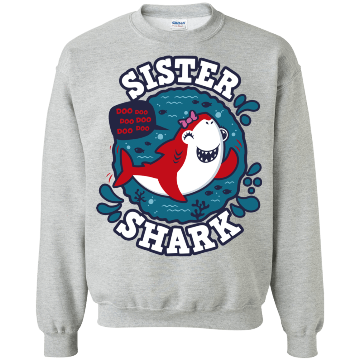 Shark Family Trazo – Sister Crewneck Sweatshirt