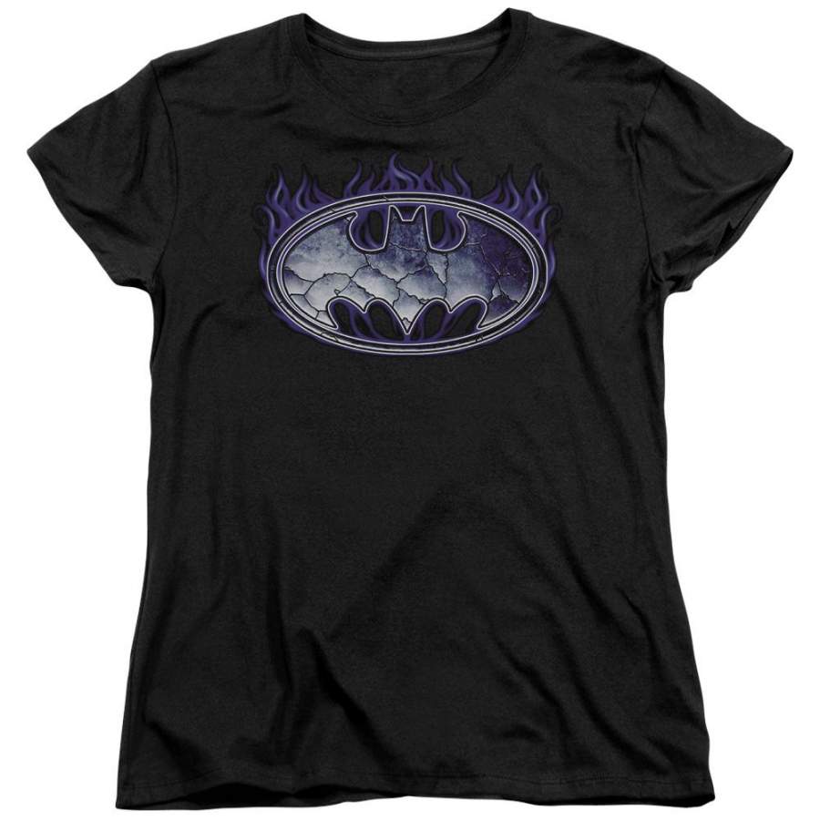 Batman – Cracked Shield Short Sleeve Women’s Tee