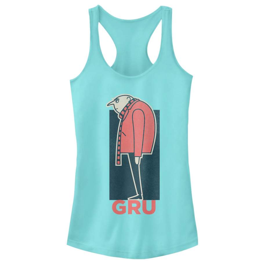 Despicable Me Junior’s Gru Profile  Racerback Tank