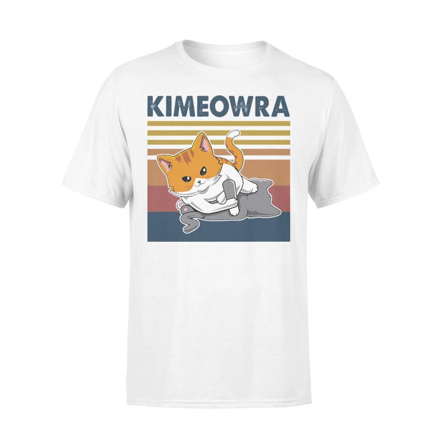 Jiu Jitsu Cat Kimeowra Vintage T-shirt