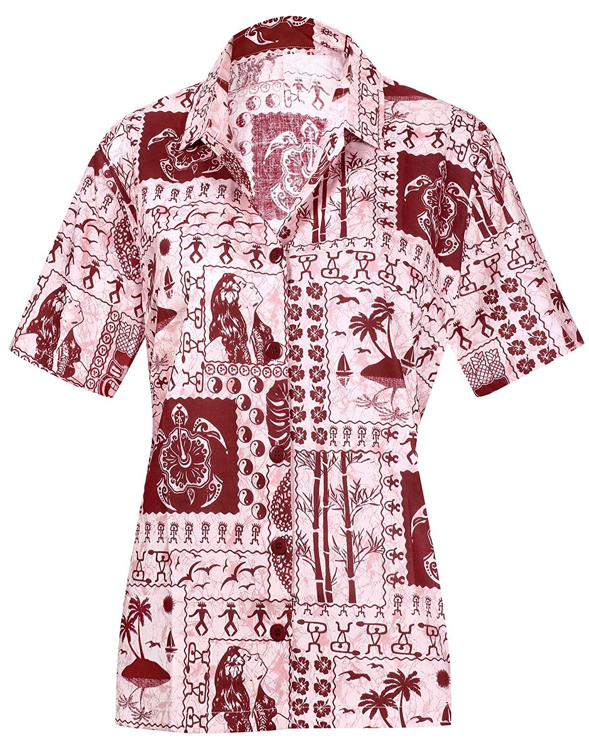 Beach Red Nice Design Hawaii Shirt Ha55323