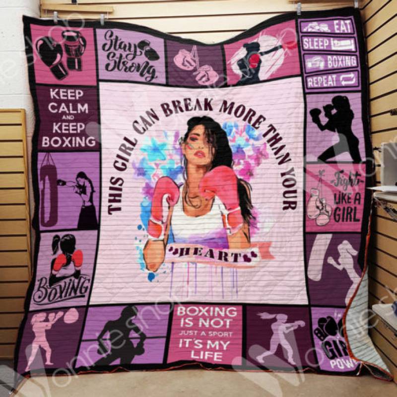 Boxing Girl Blanket SEP2303 75O50